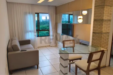 Flat com 1 Quarto para alugar, 34m² no Tamarineira, Recife