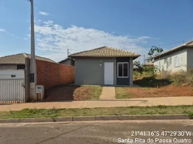 Casa com 2 Quartos à venda, 47m² no Jardim Recanto dos Pássaros, Santa Rita do Passa Quatro