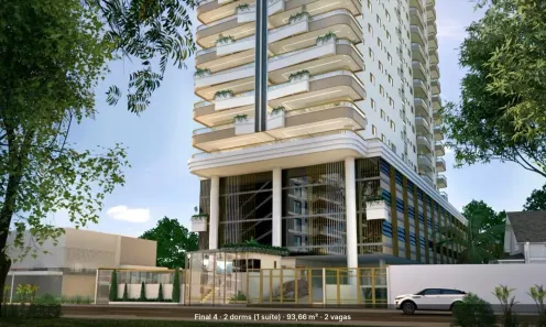 Apartamento com 2 Quartos à venda, 94m² no Guilhermina, Praia Grande