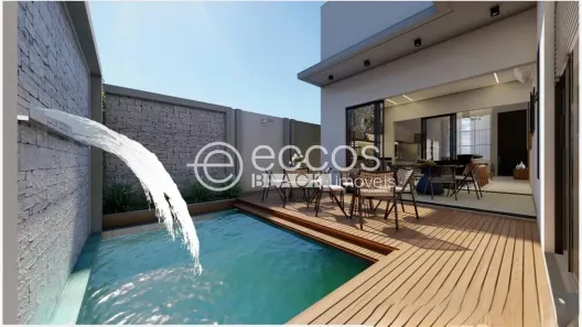 Casa de Condomínio com 3 Quartos à venda, 180m² no Estância dos Ipês, Uberaba