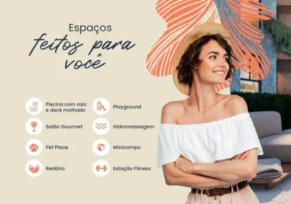 Apartamento com 2 Quartos à venda, 51m² no Camela, Ipojuca