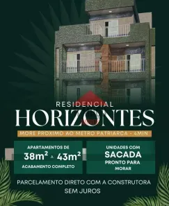 Apartamento com 2 Quartos à venda, 39m² no Vila Ré, São Paulo