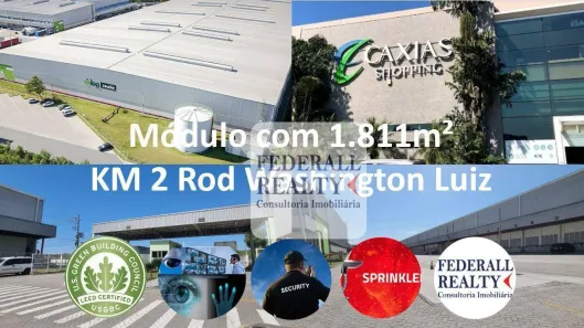 Galpão/Depósito/Armazém para alugar, 1811m² no Parque Duque, Duque de Caxias