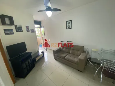 Flat com 1 Quarto para alugar, 33m² no Indianópolis, São Paulo