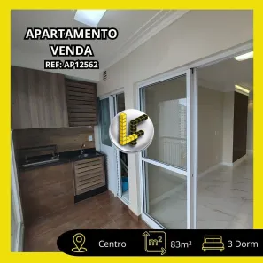 Apartamento com 3 Quartos à venda, 83m² no Centro, São Caetano do Sul