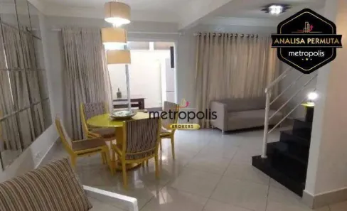 Sobrado com 4 Quartos à venda, 133m² no Bangú, Santo André