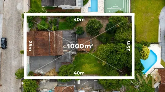 Lote/Terreno à venda, 1000m² no Glória, Joinville
