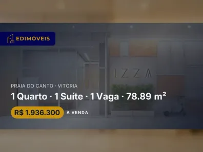 Apartamento com 1 Quarto à venda, 78m² no Praia do Canto, Vitória