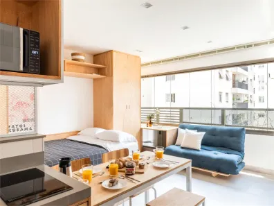 Apartamento com 1 Quarto para venda ou aluguel, 29m² no Itaim Bibi, São Paulo