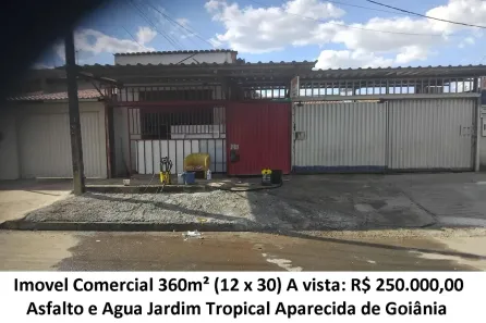Lote/Terreno à venda, 360m² no Jardim Tropical, Aparecida de Goiânia