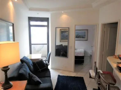 Flat com 1 Quarto para alugar, 37m² no Indianópolis, São Paulo