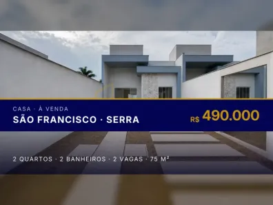 Casa com 2 Quartos à venda, 75m² no São Francisco, Serra