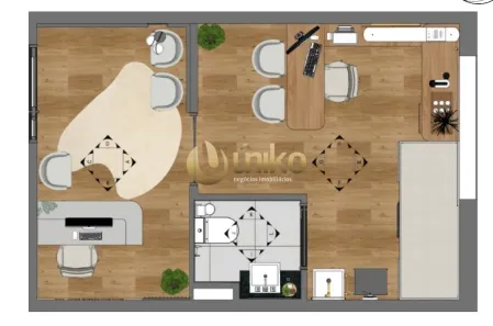 Sala Comercial à venda, 22m² no Centro, Curitiba