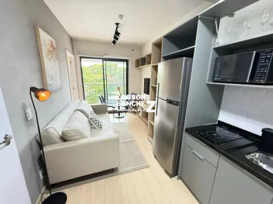 Apartamento com 1 Quarto para alugar, 34m² no Santo Amaro, São Paulo
