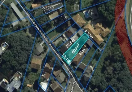 Lote/Terreno à venda, 503m² no São Lourenço, Curitiba
