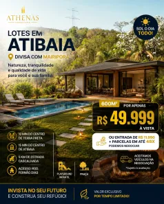 Lote/Terreno à venda, 600m² no Centro, Bragança Paulista
