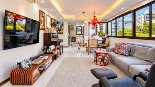 Apartamento com 3 Quartos à venda, 137m² no Petrópolis, Porto Alegre