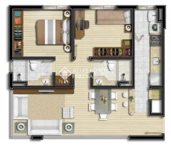 Apartamento com 2 Quartos à venda, 97m² no Floresta, Porto Alegre