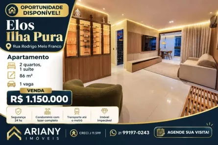 Apartamento com 2 Quartos à venda, 86m² no Barra Olímpica, Rio de Janeiro