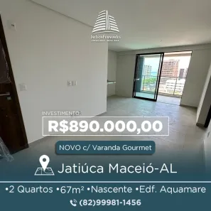 Apartamento com 2 Quartos à venda, 70m² no Jatiúca, Maceió