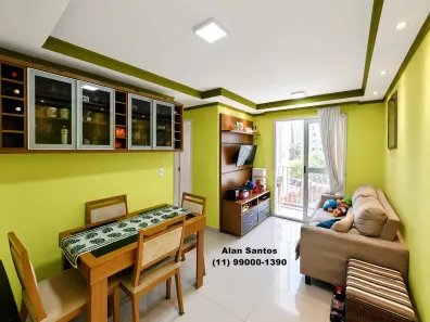 Apartamento com 2 Quartos à venda, 47m² no Taboão, São Bernardo do Campo