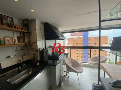 Apartamento com 2 Quartos à venda, 85m² no Gonzaga, Santos