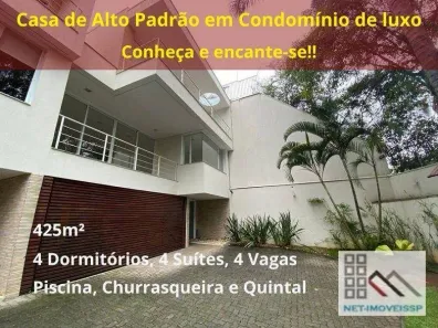 Casa de Condomínio com 4 Quartos à venda, 425m² no Brooklin Paulista, São Paulo