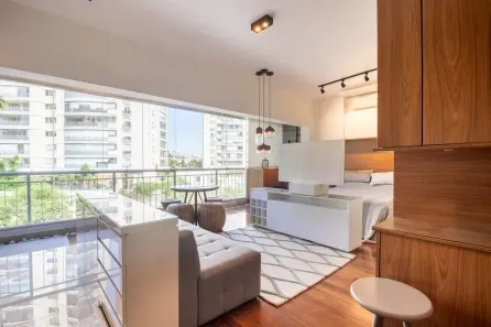 Apartamento com 1 Quarto à venda, 50m² no Tamboré, Santana de Parnaíba