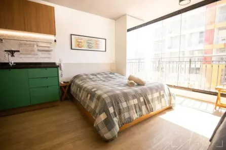 Apartamento com 1 Quarto à venda, 26m² no Indianópolis, São Paulo