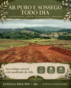 Lote/Terreno à venda, 500m² no Esmeralda Park (Caucaia do Alto), Cotia