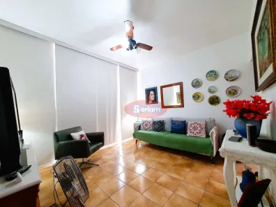 Apartamento com 2 Quartos para alugar, 97m² no Gonzaga, Santos