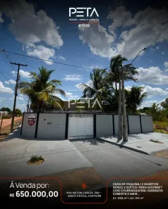 Casa com 3 Quartos à venda, 151m² no Cidade de Santa Cecília, Cantá