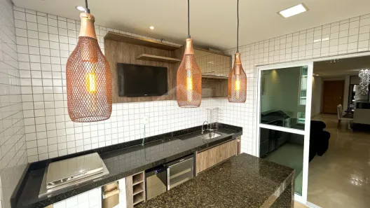 Apartamento com 3 Quartos para alugar, 126m² no Canto do Forte, Praia Grande