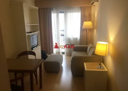 Flat com 1 Quarto para alugar, 36m² no Itaim Bibi, São Paulo