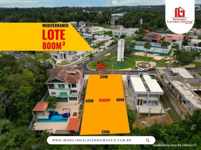 Lote/Terreno à venda, 800m² no Tarumã, Manaus