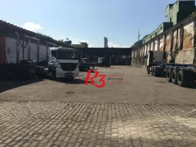 Lote/Terreno para alugar, 4500m² no Valongo, Santos