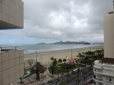 Flat com 1 Quarto para alugar, 47m² no Gonzaga, Santos