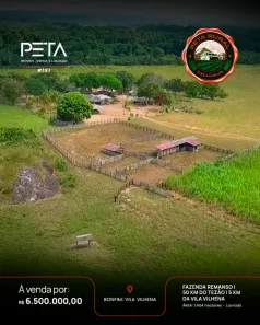 Fazenda/Sítio com 1 Quarto à venda, 14040000m² no Canarinho, Boa Vista