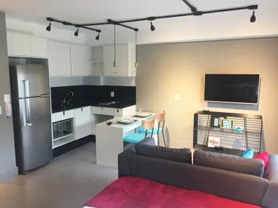 Apartamento com 1 Quarto para alugar, 40m² no Jardim Paulista, São Paulo