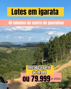 Lote/Terreno à venda, 600m² no Recanto das Águas, Igaratá