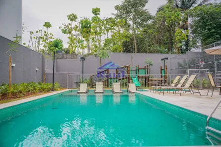 Apartamento com 2 Quartos à venda, 34m² no Santo Amaro, São Paulo