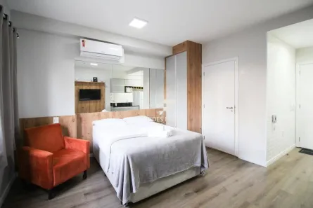 Apartamento com 1 Quarto à venda, 26m² no Indianópolis, São Paulo