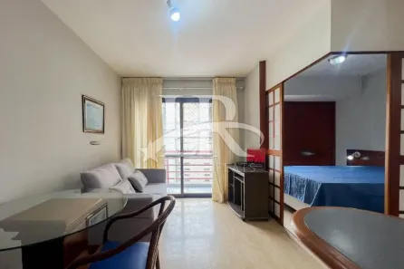 Flat com 1 Quarto para alugar, 35m² no Moema, São Paulo