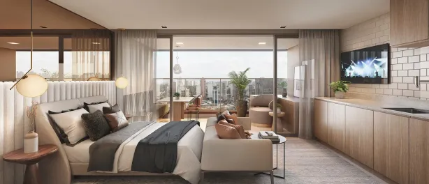 Apartamento com 1 Quarto à venda, 40m² no Vila São Francisco (Zona Sul), São Paulo