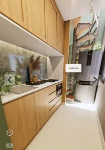 Casa de Condomínio com 1 Quarto à venda, 50m² no Loteamento Floresta, São José dos Campos
