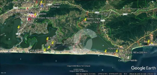 Lote/Terreno à venda, 450m² no Pindobal (Ponta Negra), Maricá