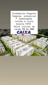 Apartamento com 2 Quartos à venda, 42m² no Alberto Maia, Camaragibe