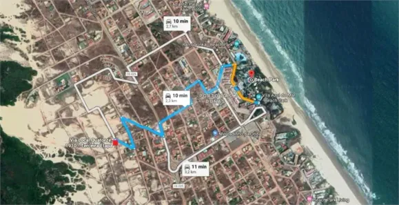 Lote/Terreno à venda, 600m² no Porto das Dunas, Aquiraz