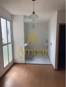 Apartamento com 2 Quartos para alugar, 45m² no Reserva Real, Ribeirão Preto
