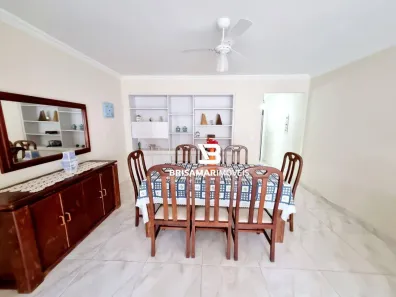 Apartamento com 3 Quartos para alugar, 130m² no Pitangueiras, Guarujá